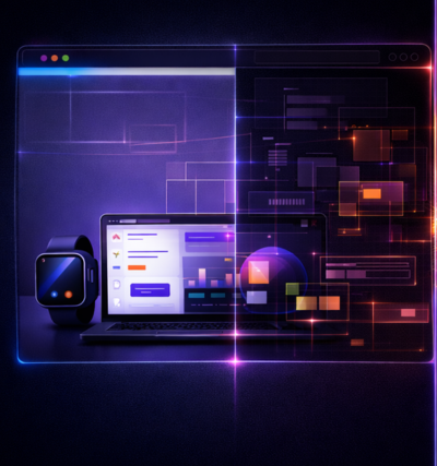 AI interpreting a website’s structure